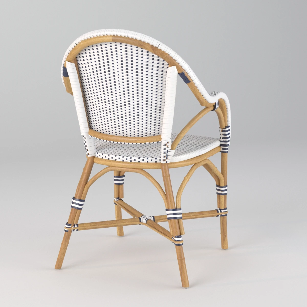 Riviera Dining Armchair 3D Model_09